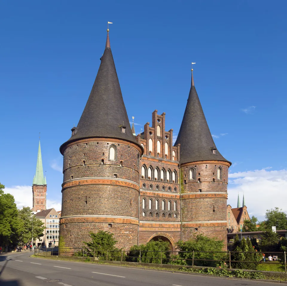 Holstentor, Nordwestansicht