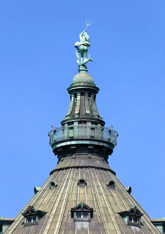Mannheimer Wasserturm, Dach
