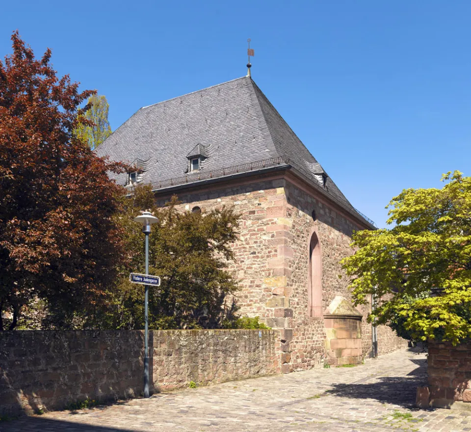 Synagoge Worms, Südostansicht Synagoge Worms, Südostansicht