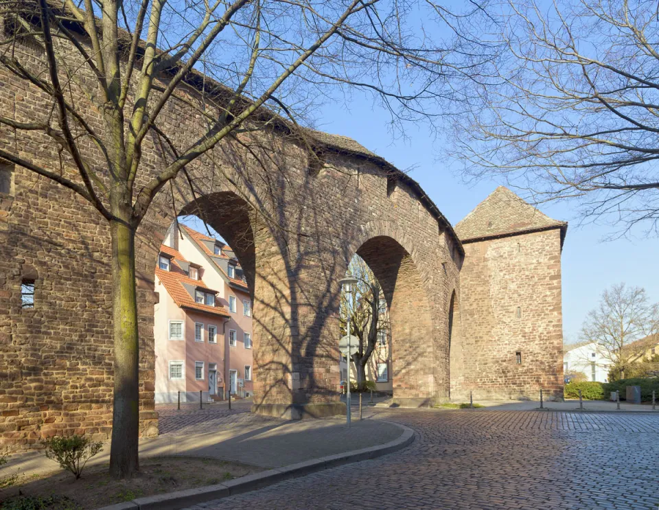 Stadtbefestigung Worms, Raschitor (Nordostansicht)