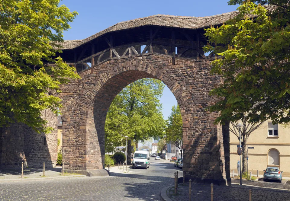 Stadtbefestigung Worms, Raschitor (Südansicht)
