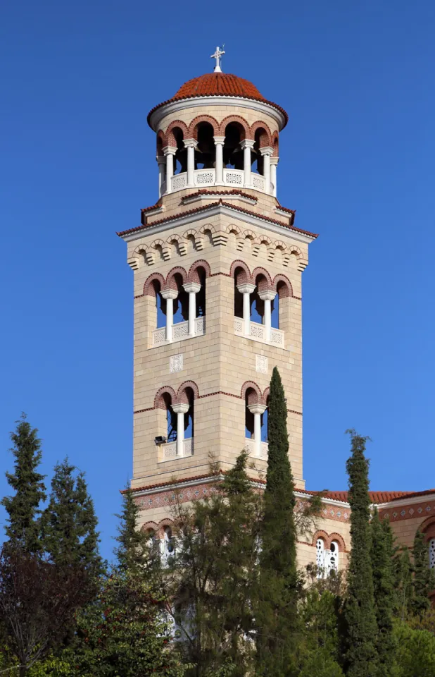 Kirche des Agios Nektarios, Kirchturm