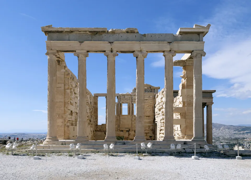 Athener Akropolis, Erechtheion, Ostansicht