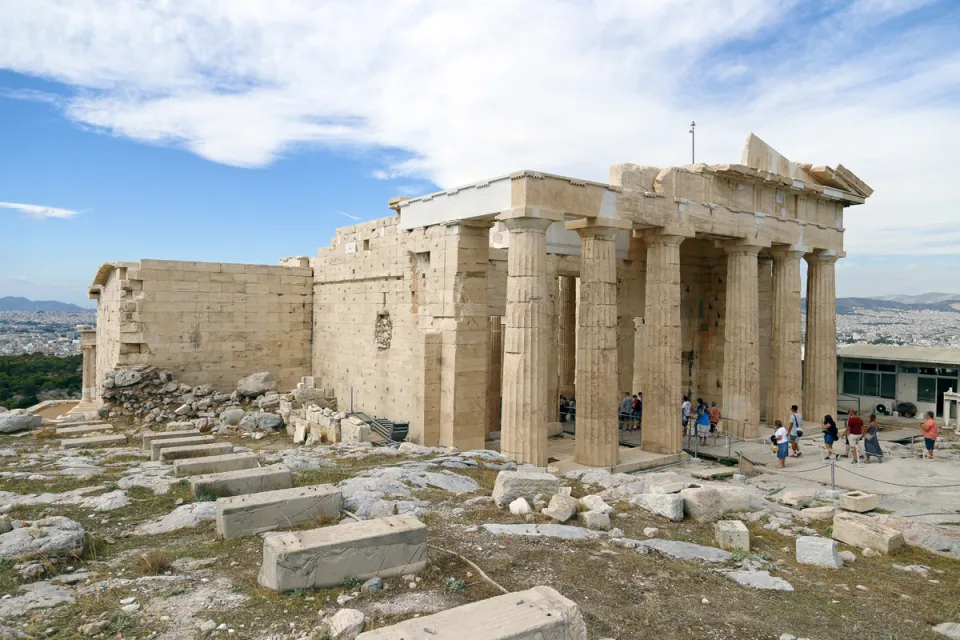 Athener Akropolis, Propyläen, Ostansicht