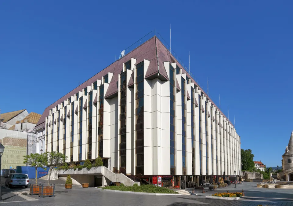 Hilton Budapest, Südbau, Südostansicht