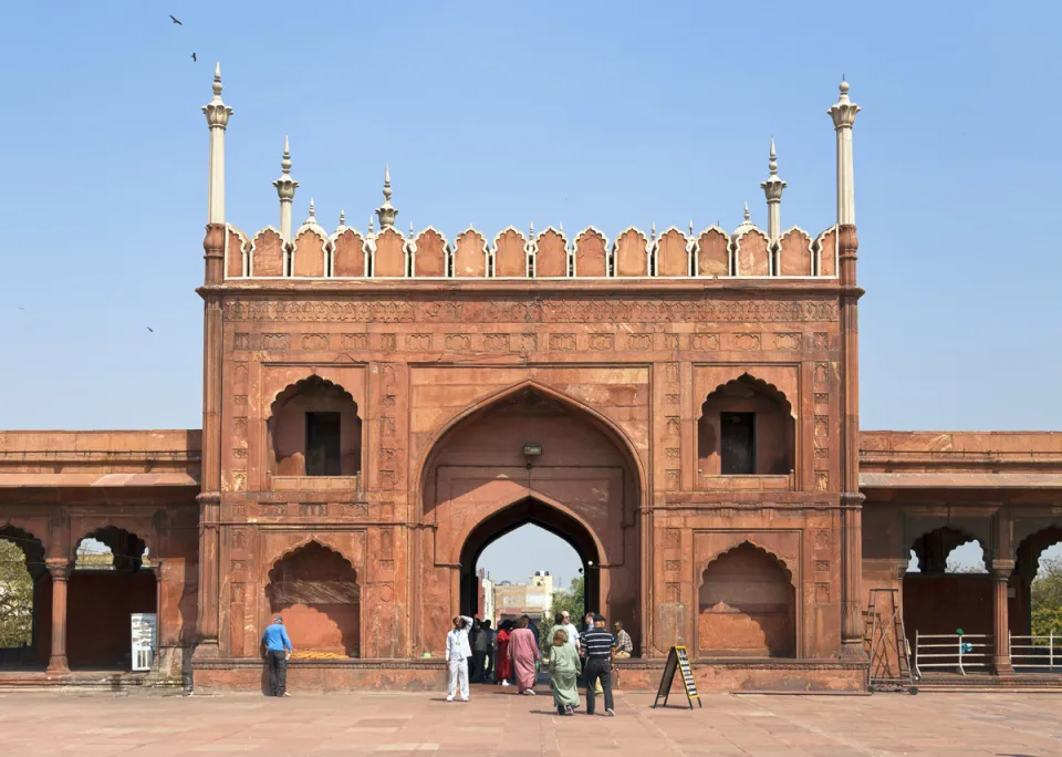 Jama Masjid von Delhi, nördliches Tor
