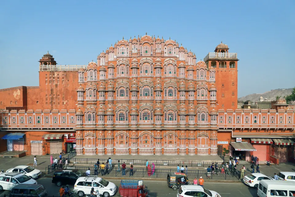 Palast der Winde (Hawa Mahal), Ostansicht