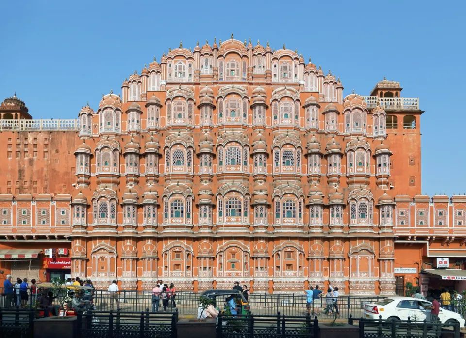 Palast der Winde (Hawa Mahal), Ostansicht