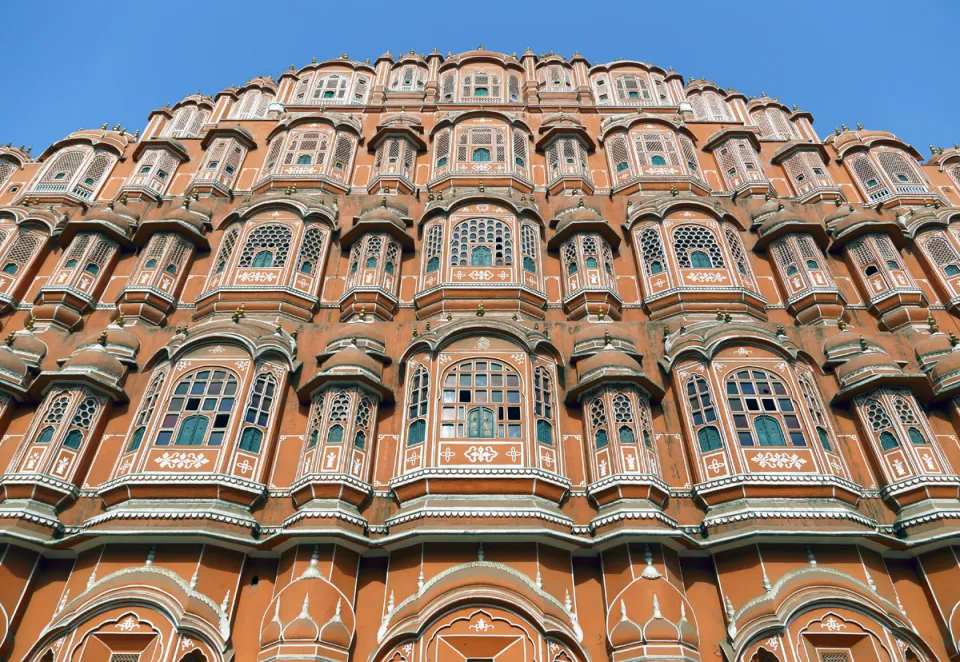 Palast der Winde (Hawa Mahal), Ostansicht