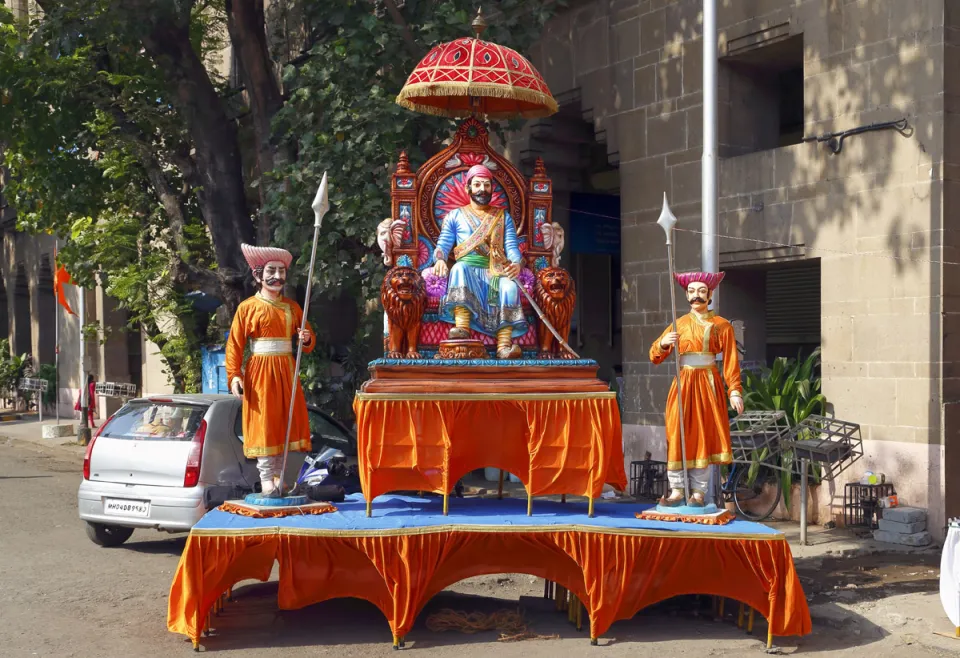 Vastu Puja (Haussegnung) Zeremoniedekoration (HSBC HQ India)