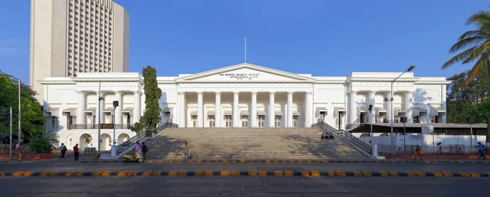 Gebäude der Asiatischen Gesellschaft von Mumbai, Ostansicht