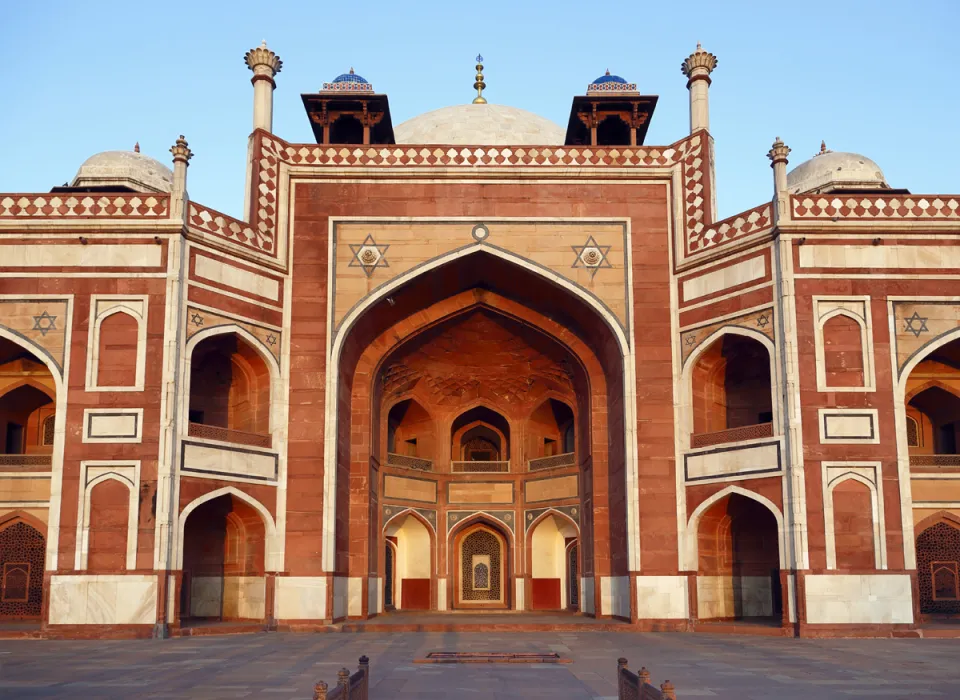 Humayun-Mausoleum, westlicher Iwan