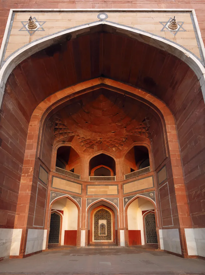 Humayun-Mausoleum, westlicher Iwan