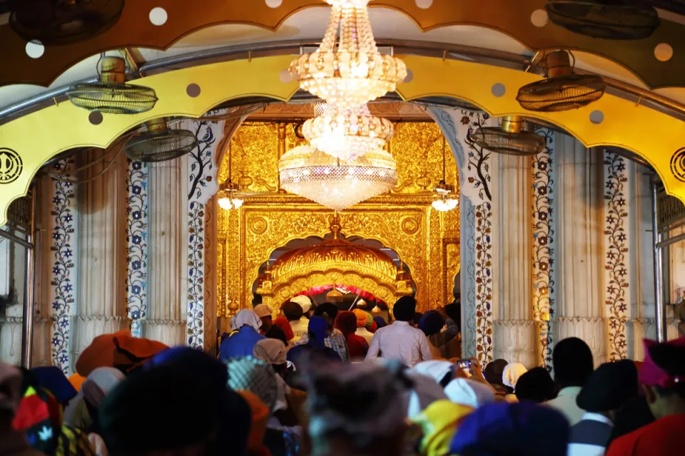 Neujahrsfest 548 Nanakshahi im Gurdwara Bangla Sahib