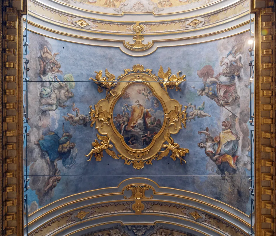 Kirche Santa Maria sopra Minerva, Decke