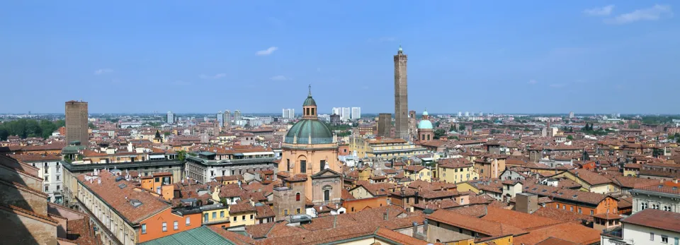 Altstadt von Bologna, Aussicht von San Petronio