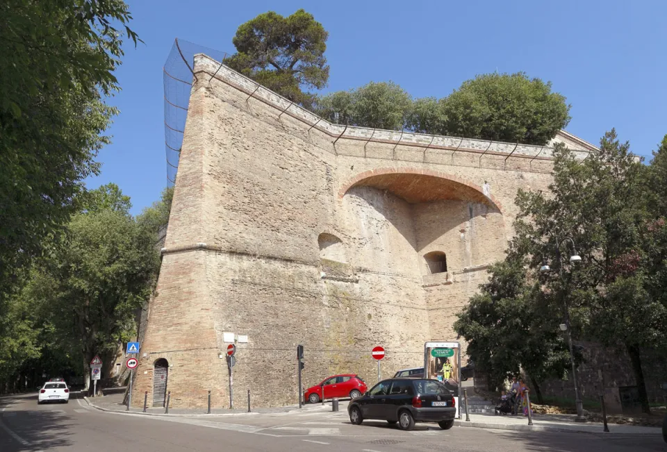 Rocca Paolina, südöstliche Bastion