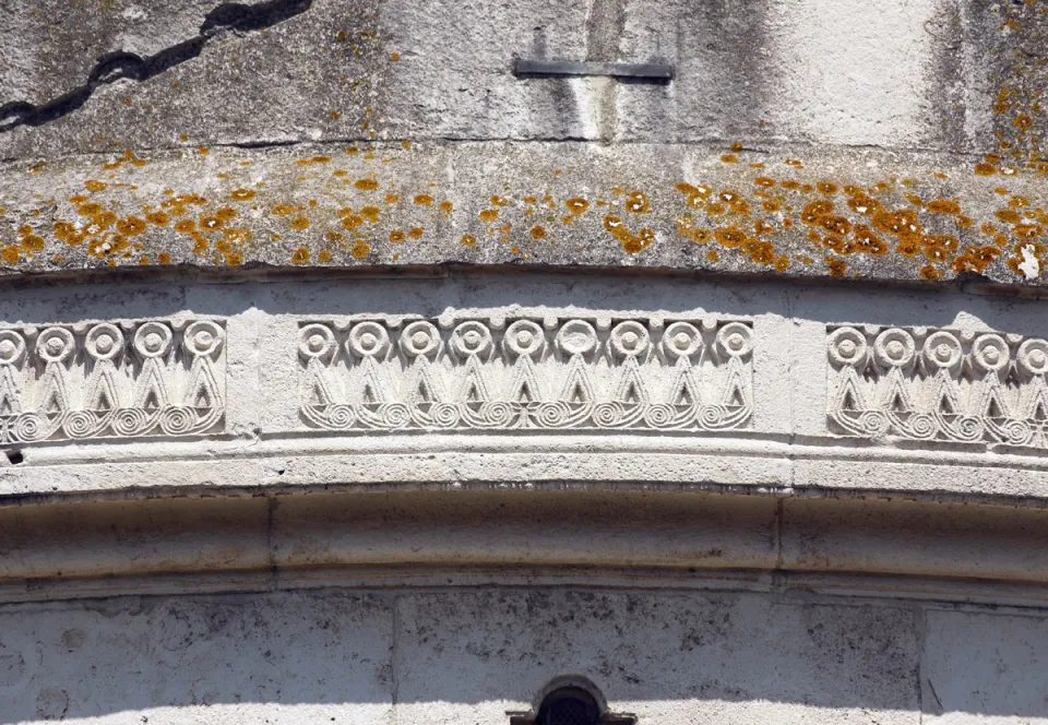 Mausoleum des Theoderich, Detail des Frieses