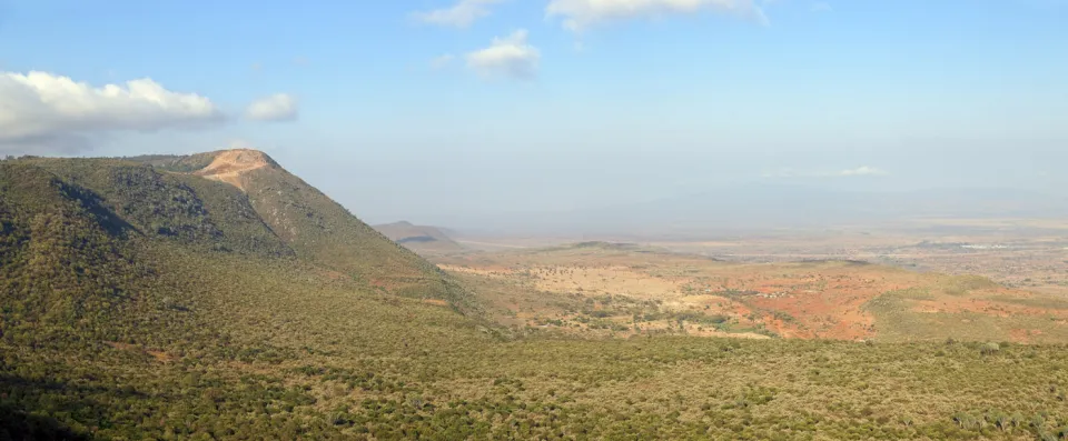 Blick von Gitithia auf den ostafrikanischer Graben