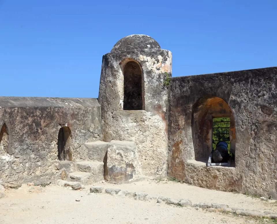 Fort Jesus, Bastion des Heiligen Matthäus, Ecktürmchen