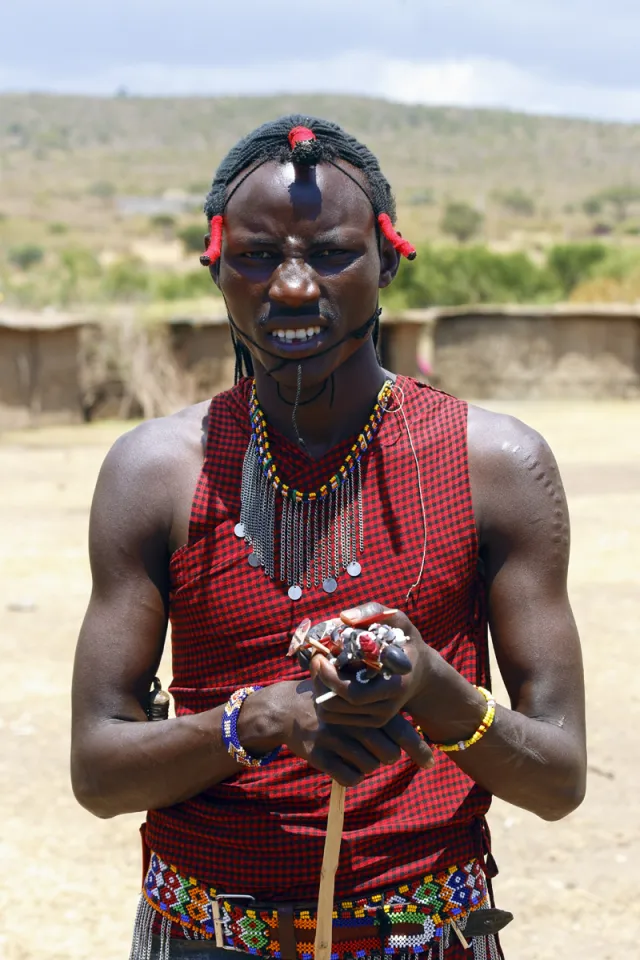 Massai-Mann