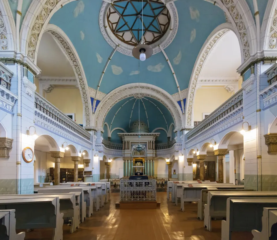 Choral-Synagoge, Innenraum