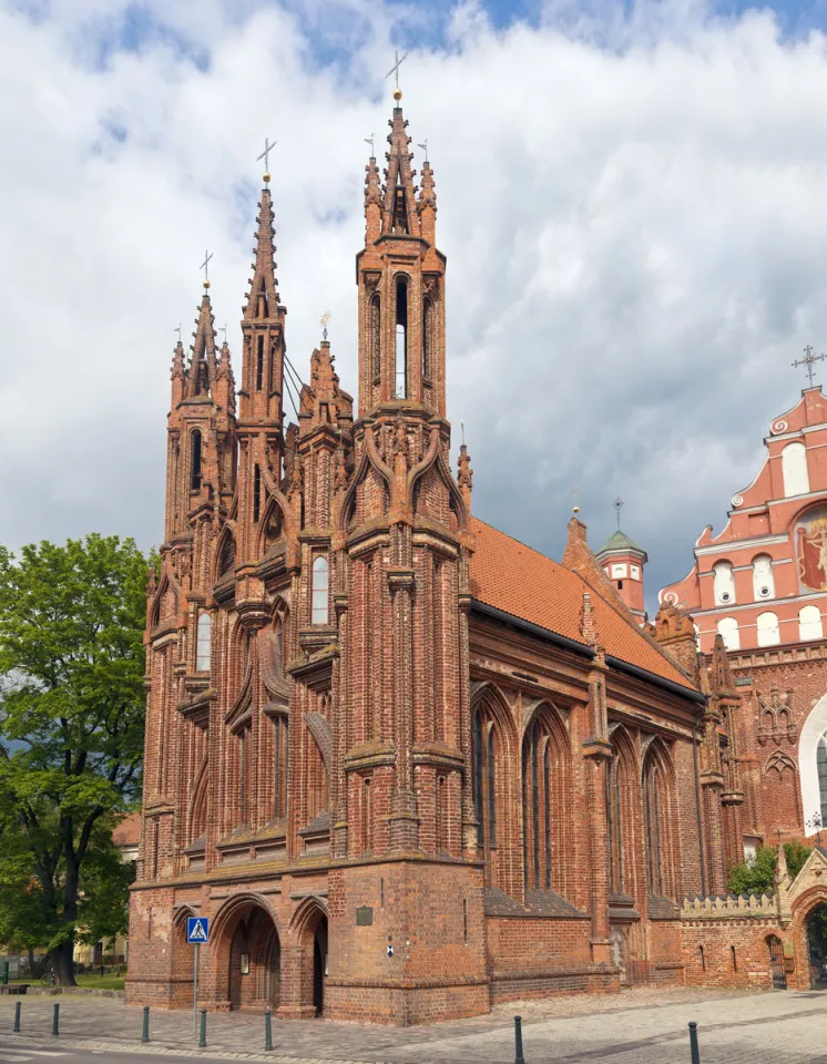 Annenkirche, Südwestansicht
