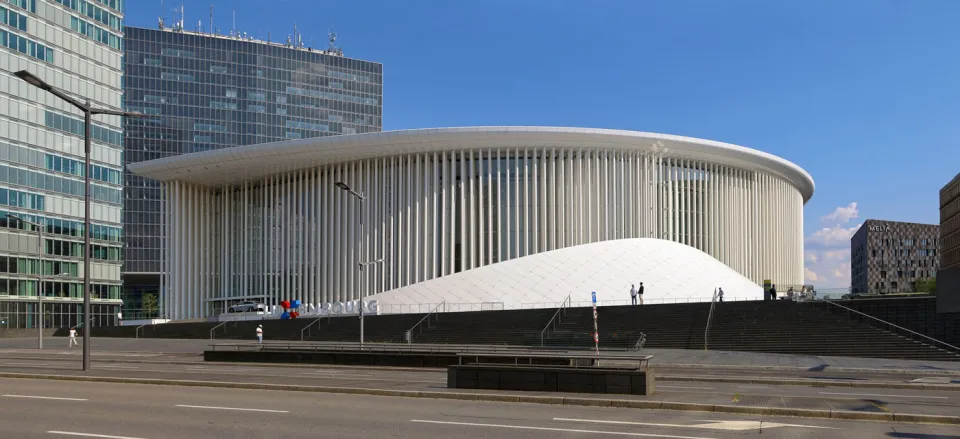 Philharmonie Luxembourg, Nordansicht