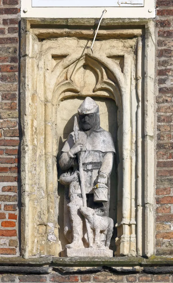 Osttor, Statue eines Wächters