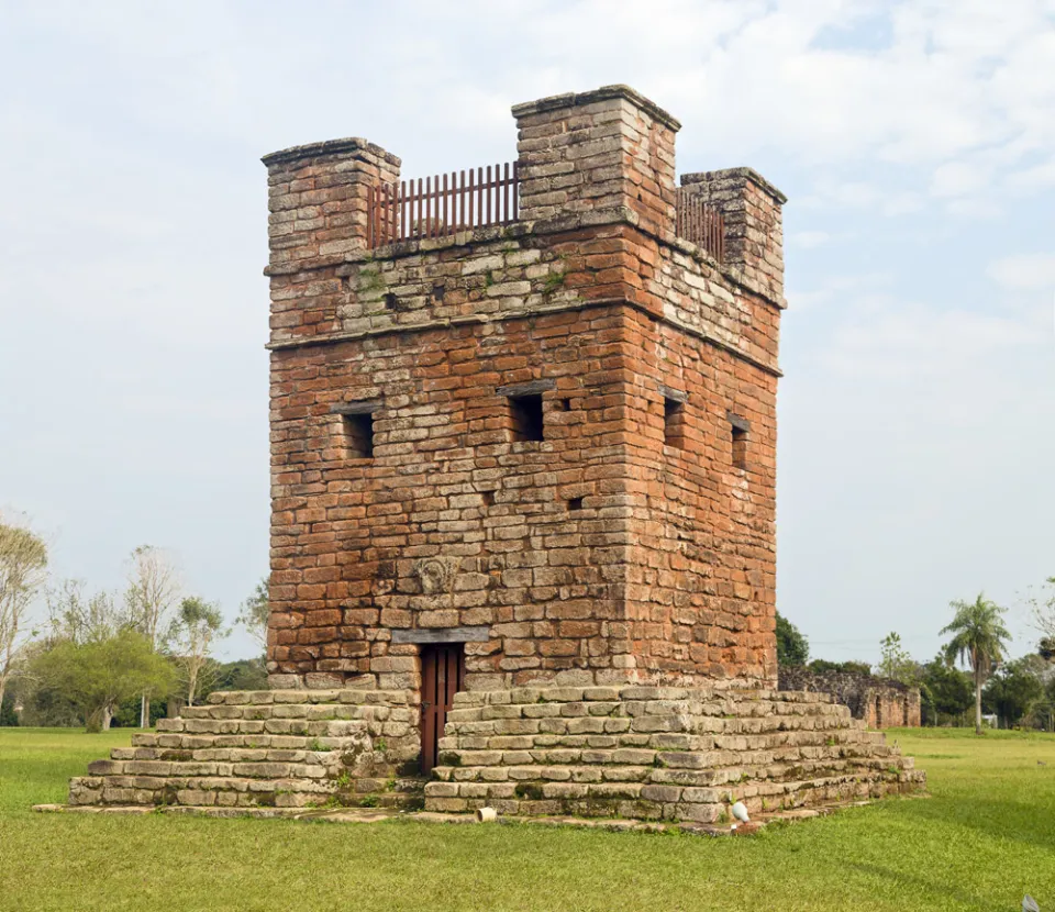 Jesuitenmission La Santisima Trinidad, Glockenturm