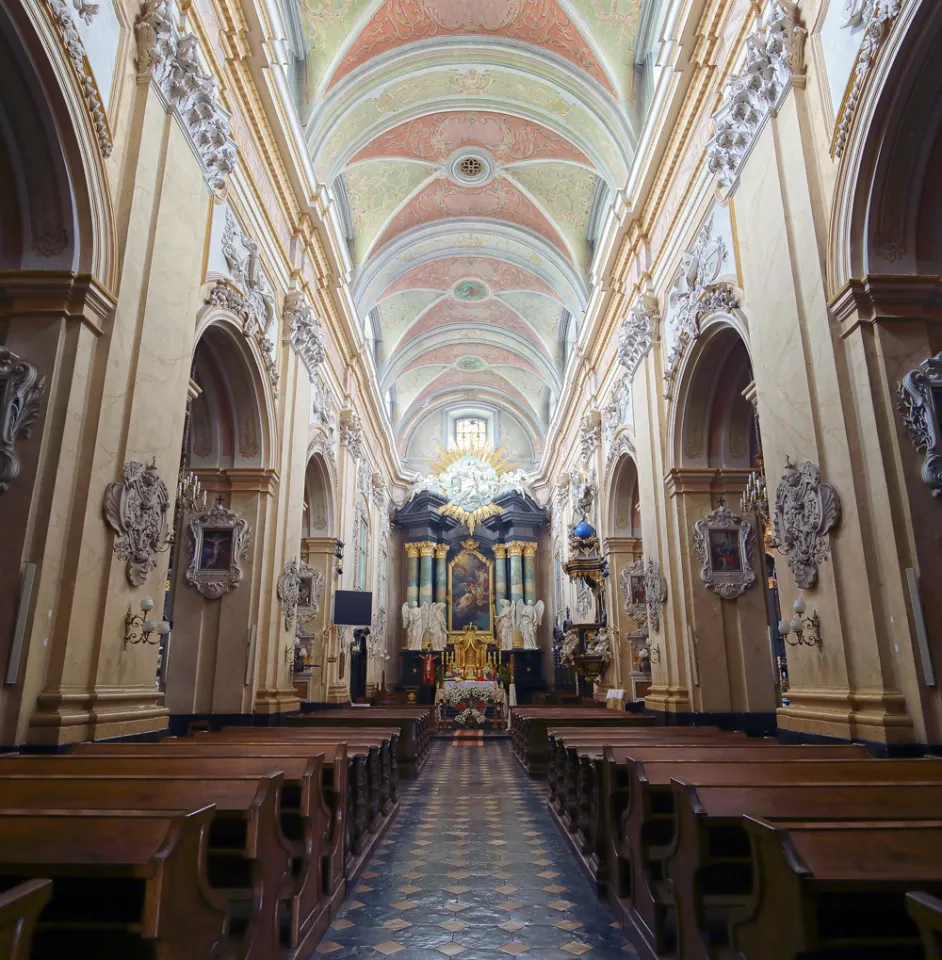 Kirche St. Michael der Erzengel und St. Stanislaus Bischof und Märtyrer (Skałka), Hauptschiff