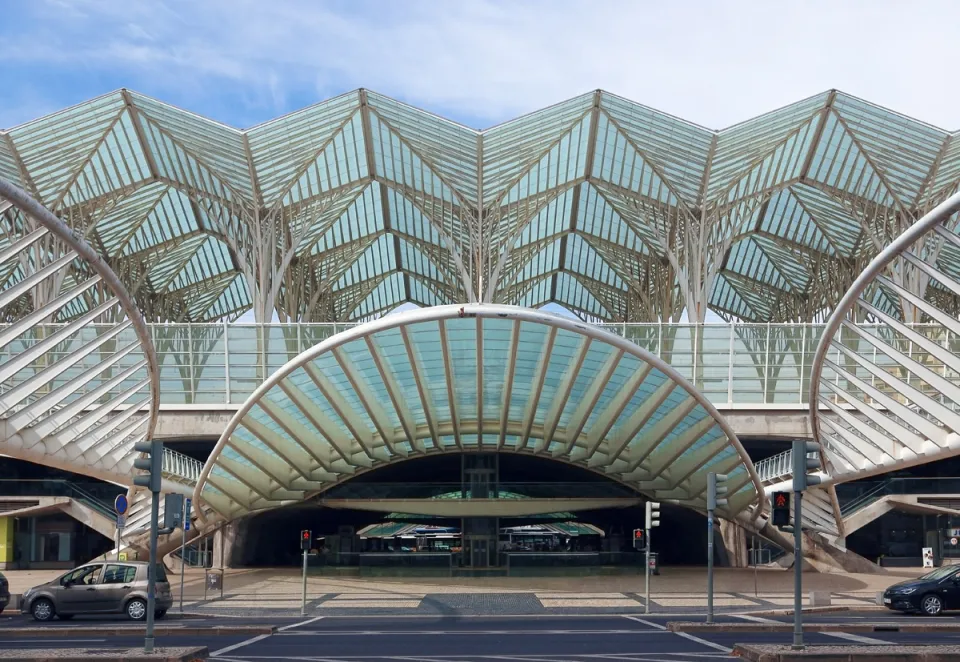 Bahnhof Lissabon Oriente, Haupteingang