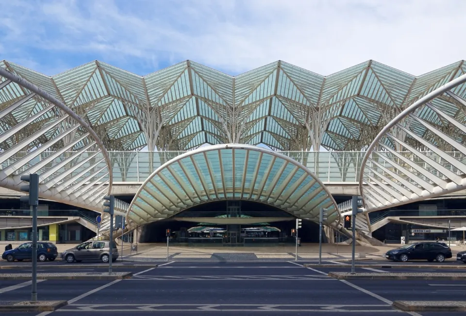 Bahnhof Lissabon Oriente, Haupteingang