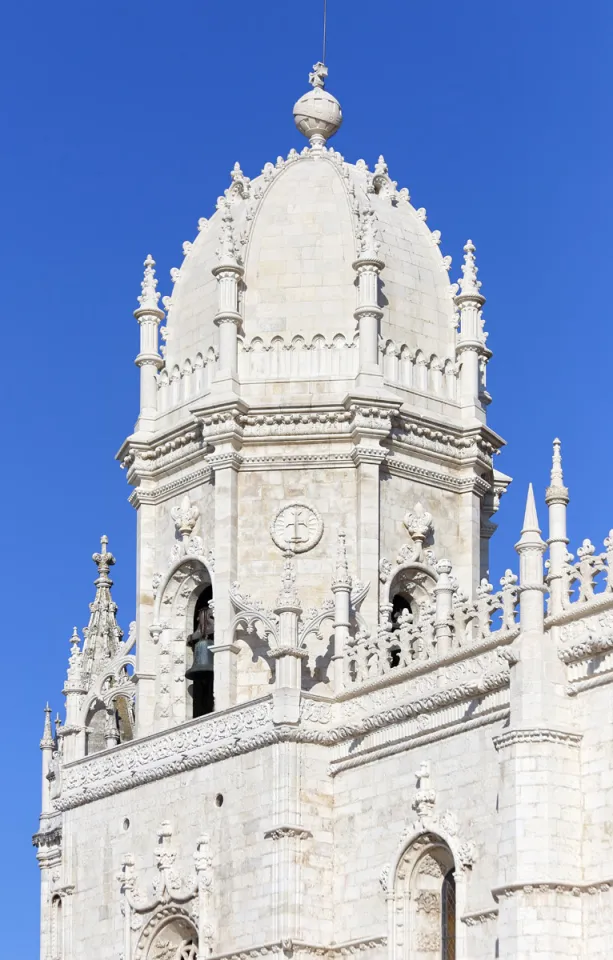 Hieronymiten­­kloster, Kirche der Heiligen Maria, Spitze des Glockenturms