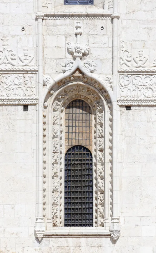 Hieronymiten­­kloster, Kirche der Heiligen Maria, Fenster