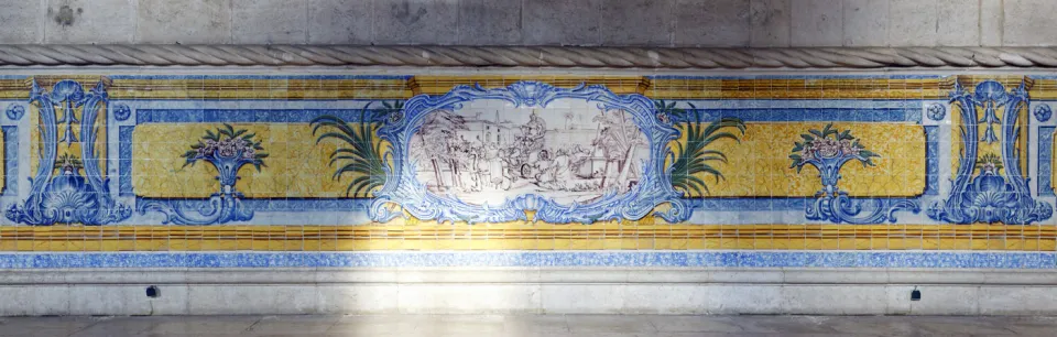 Hieronymiten­kloster, Refektorium, Azulejo