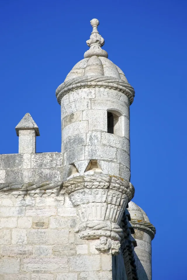 Turm von Belem, Ecktürmchen der Turmspitze