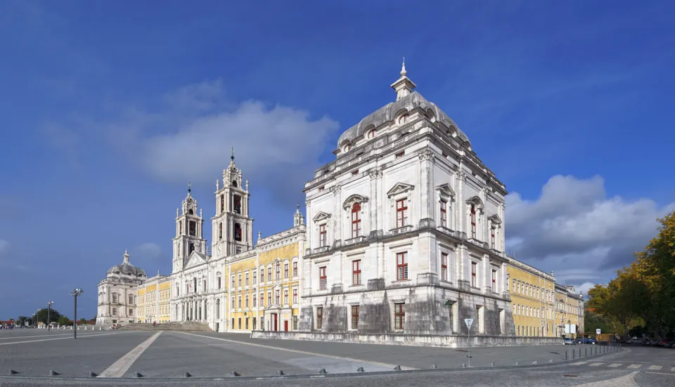 Königliches Gebäude von Mafra, Südwestansicht