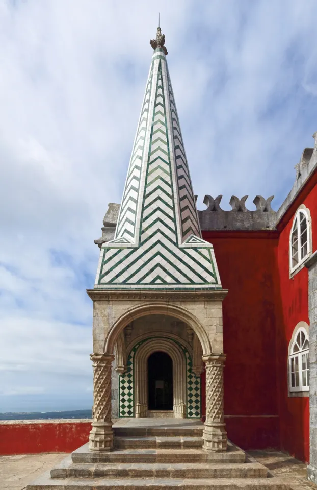 Nationalpalast von Pena, Eingang der Kapelle