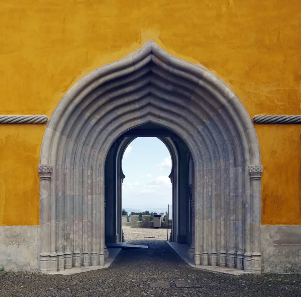 Nationalpalast von Pena, Portal