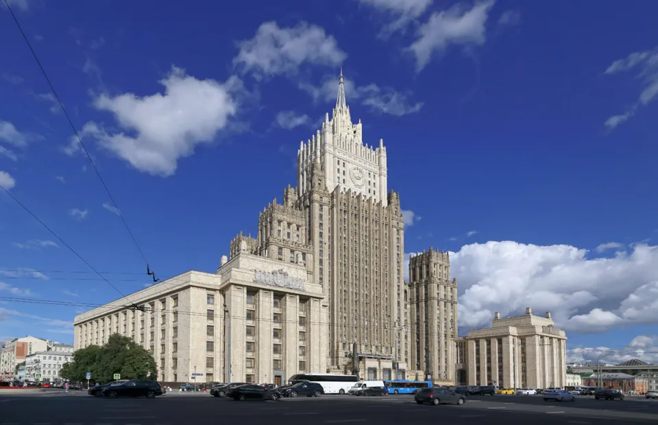 Gebäude des russischen Außenministeriums, Nordostansicht