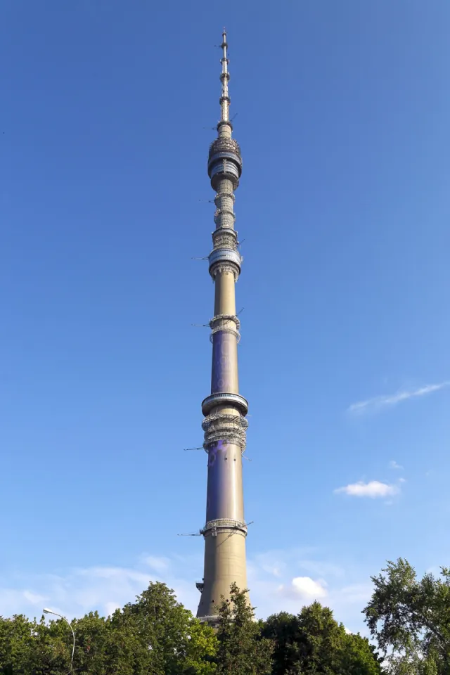  Fernsehturm Ostankino, Nordwestansicht