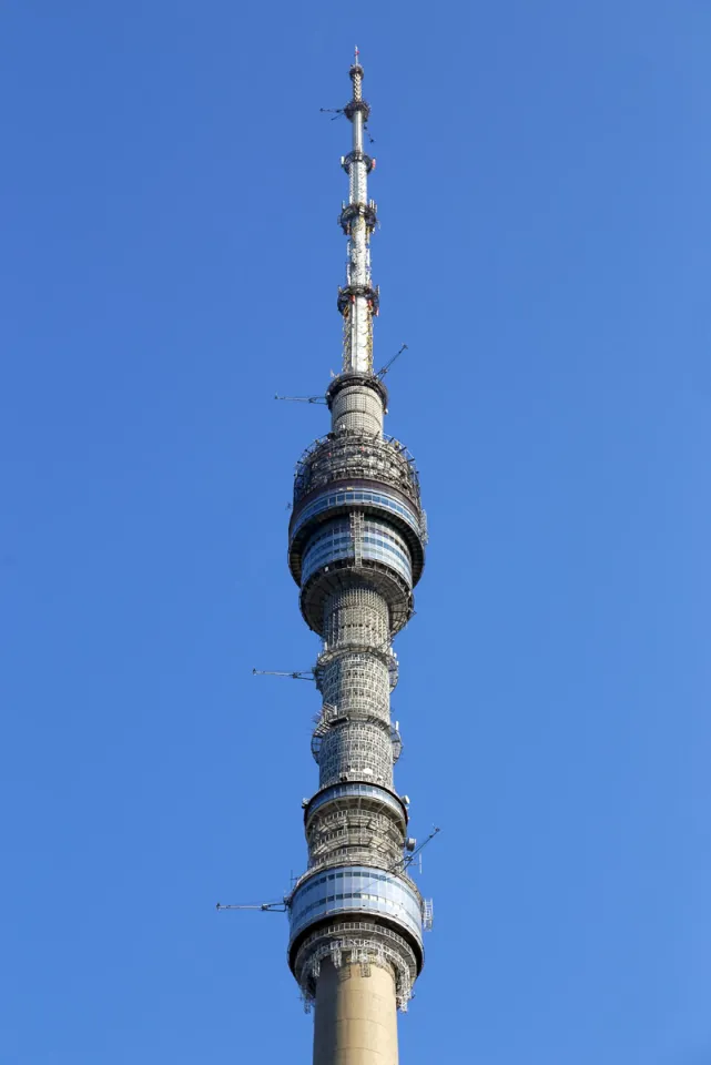 Fernsehturm Ostankino, oberer Teil