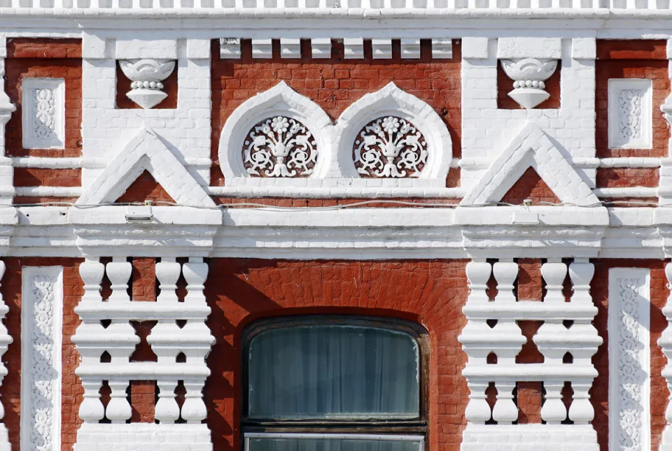 Gorki-Schauspielhaus, Fassadendetail