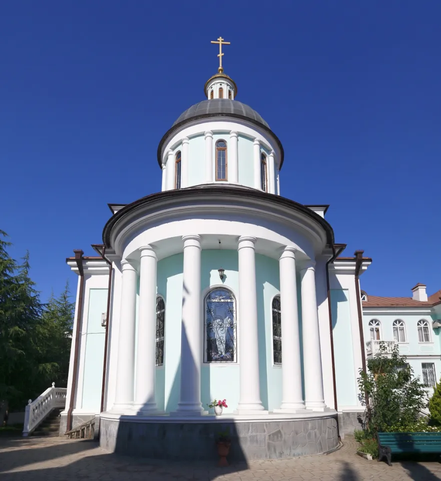 Erzengel-Michael-Kathedrale, Taufkirche der Iberischen Ikone der Gottesmutter, Sonntagsschule der heiligen Kyrill und Methodius, Apsis