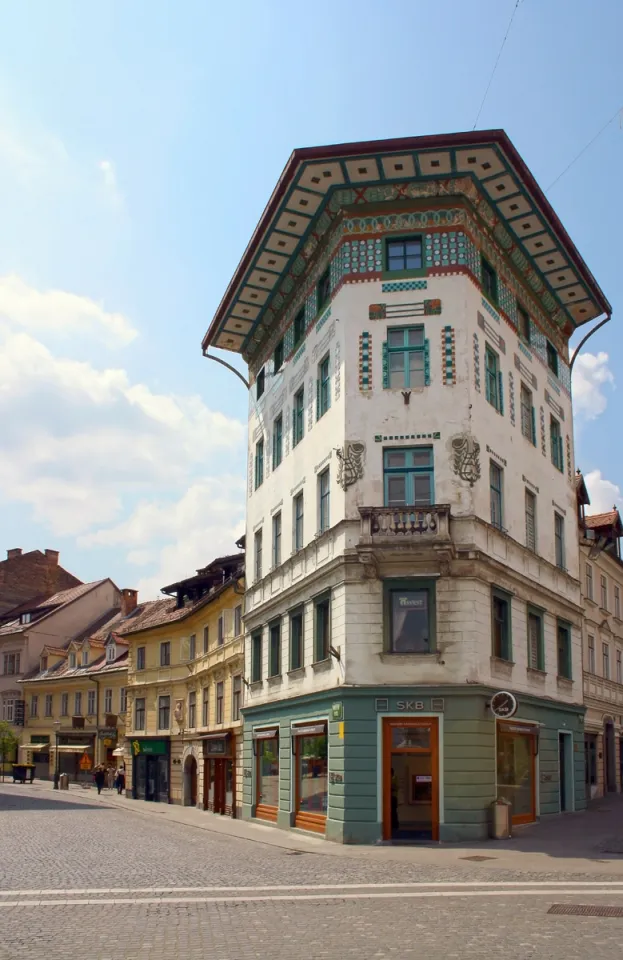 Hauptmann-Haus , Ostansicht Richtung Wolf-Straße