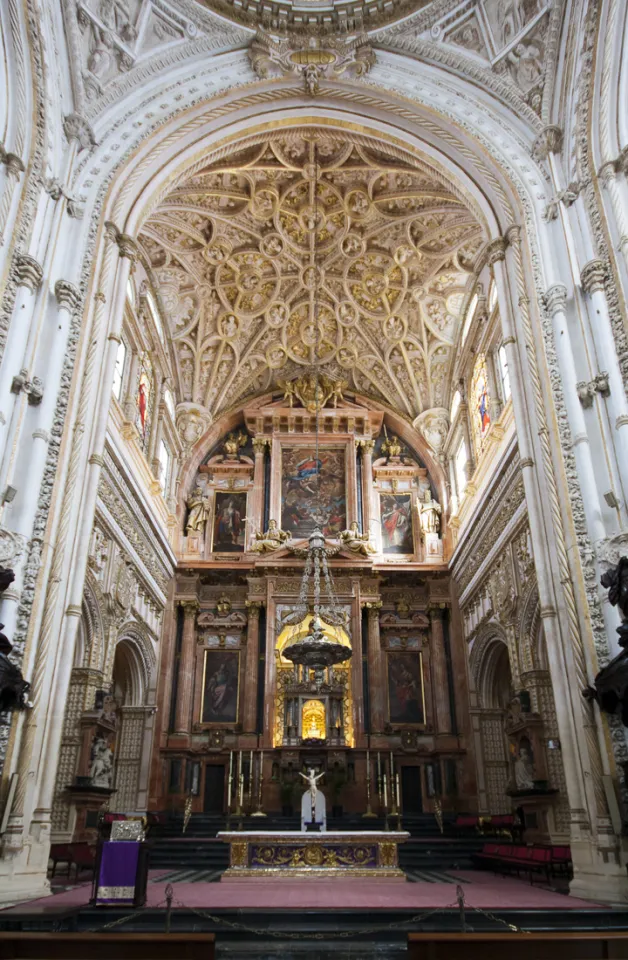 Moschee-Kathedrale von Cordoba, Hauptkapelle, Altar