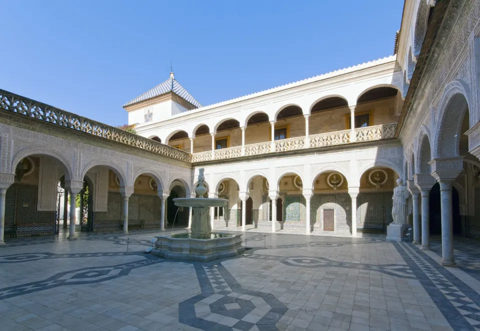 Haus des Pilatus, Hauptinnenhof (Patio)