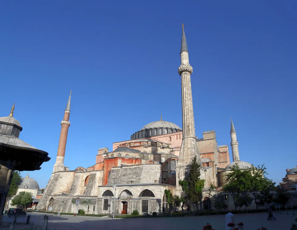 Hagia Sophia, Ostansicht
