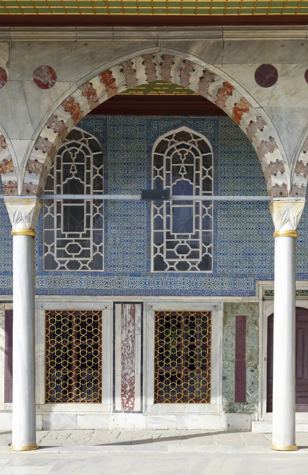 Topkapi-Palast, Bagdad-Kiosk, Arkade